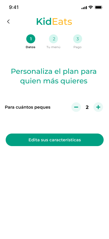 wireframe hi-fi datos