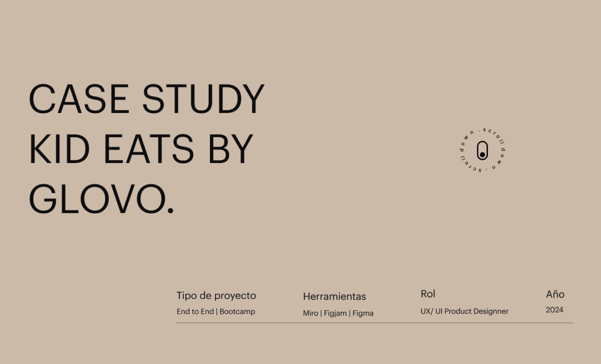 Portada proyecto Glovo