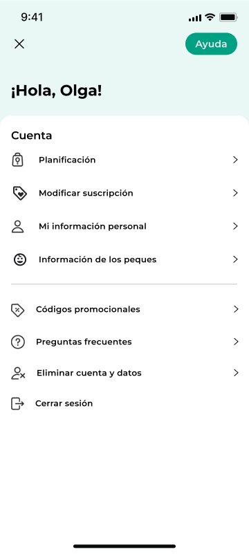 wireframe hi-fi mi cuenta